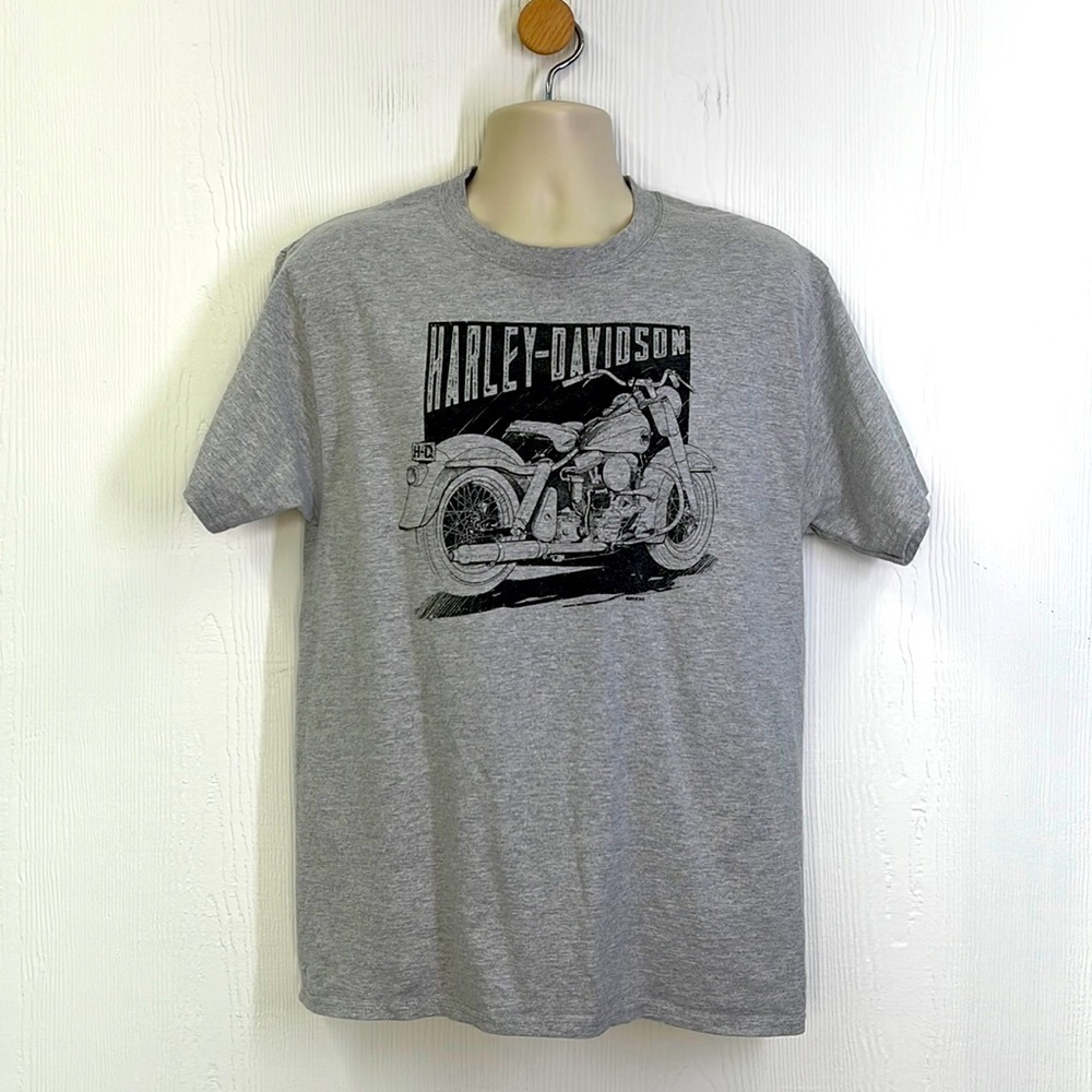 Harley Davidson - 2019 Seminole Harley Sanford Florida Gray T Shirt Size Large